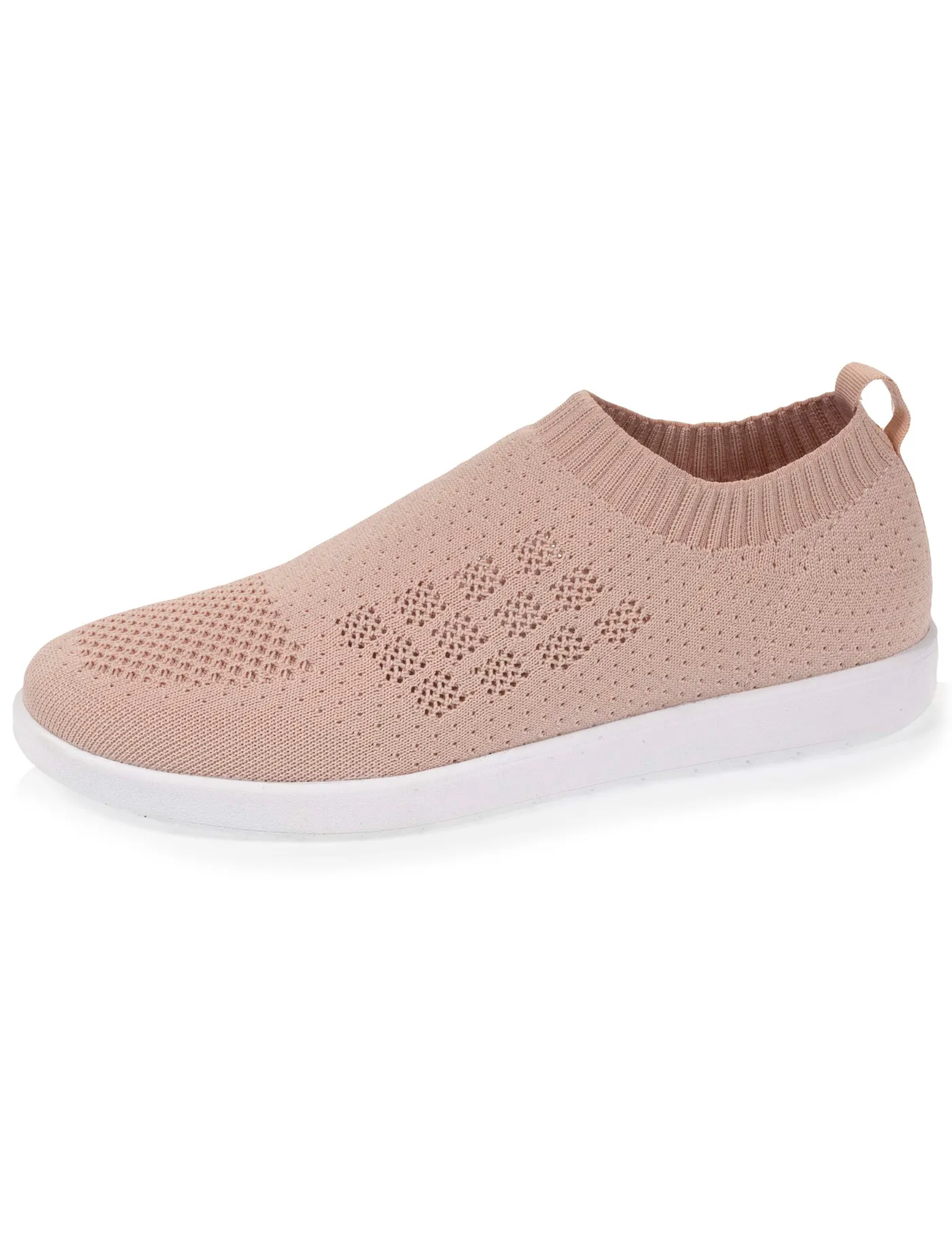 Baskets Confort Femme Slip-on Rose