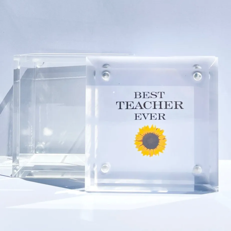 Best Teacher Ever- Lucite Box