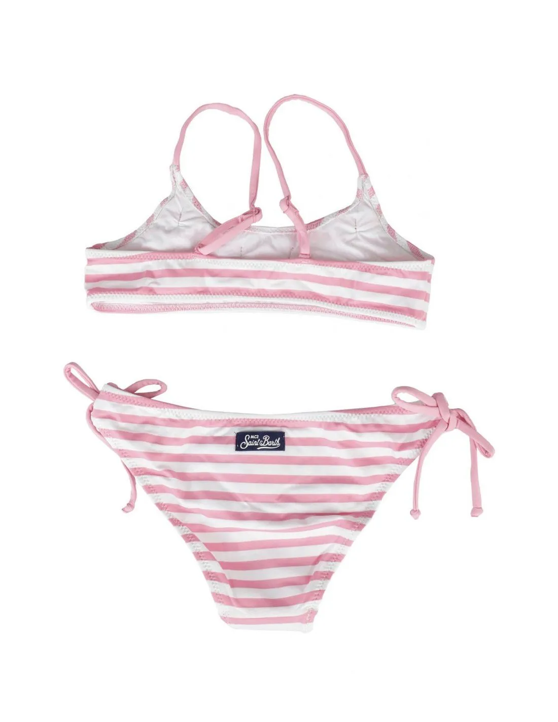 Bikini MC2 Saint Barth bimba Jaiden lin heart rosa PE23