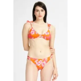 Bikini Stampa Tropicale Donna Arancione