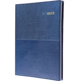 Collins Vanessa A4 Day To Page 2023 Diary Blue Planner