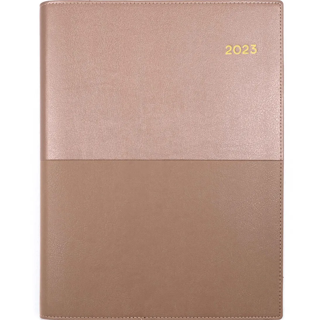 Collins Vanessa A4 Day To Page 2023 Diary Rose Gold Calendar Year Planner