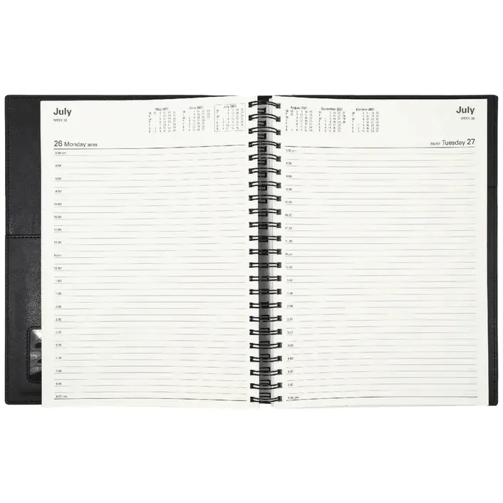 Collins Vanessa A4 Day To Page 2023 Diary Rose Gold Calendar Year Planner