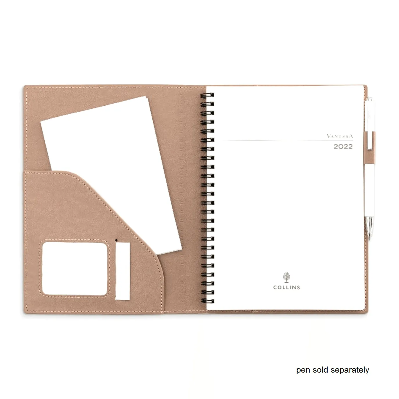 Collins Vanessa A5 Day To Page 2023 Diary Rose Gold Planner