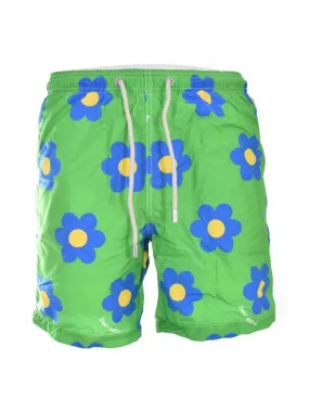 Costume MC2 Saint Barth uomo Lighting Happy daisy verde PE22