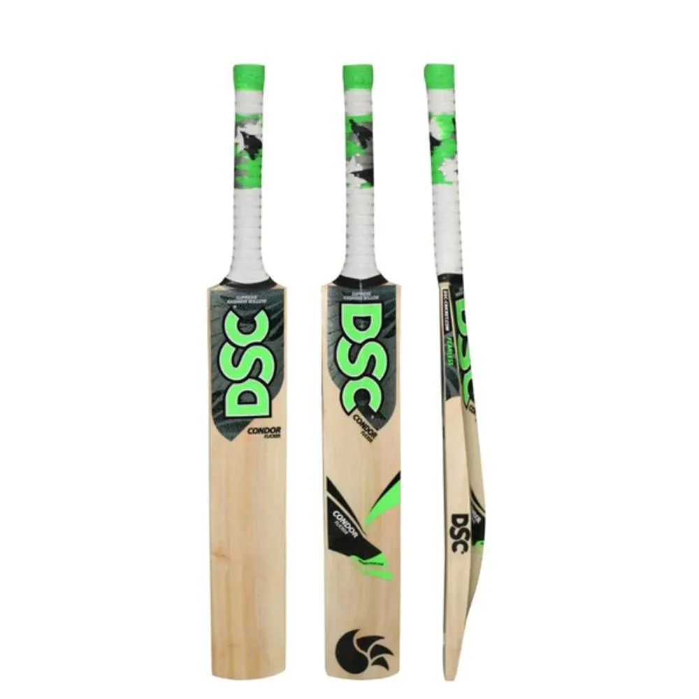 DSC Condor Flicker Kashmir Willow Cricket Bat (NO 4)