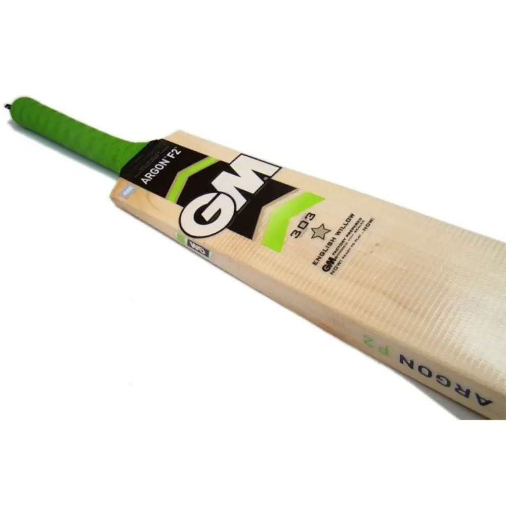 GM Argon F2 303 English Willow Cricket Bat (NO 5)