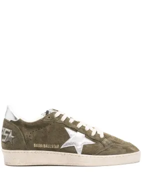 Golden Goose - Baskets Olive Ball Star en daim