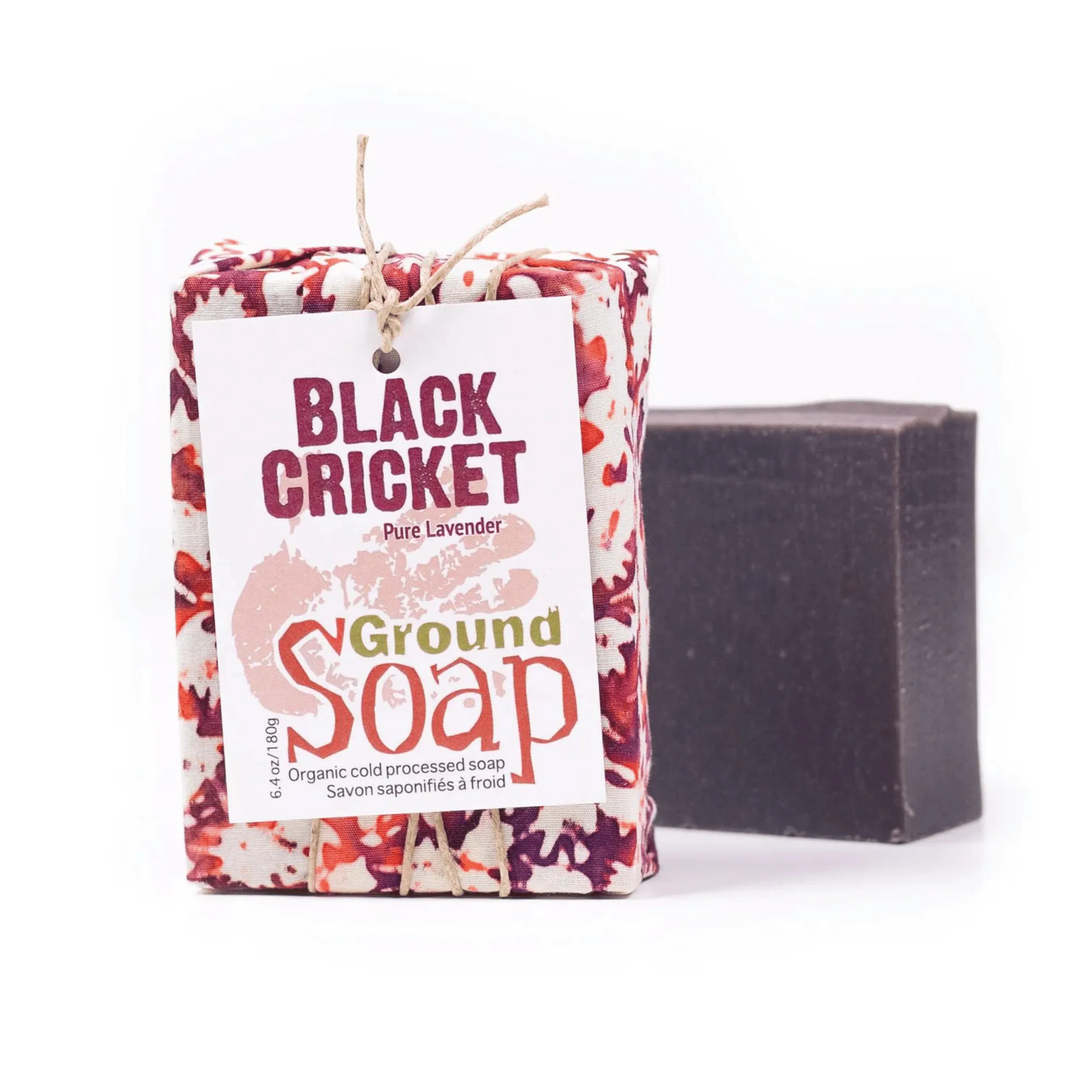 Ground Soap Black Cricket (lavender & chamomile)