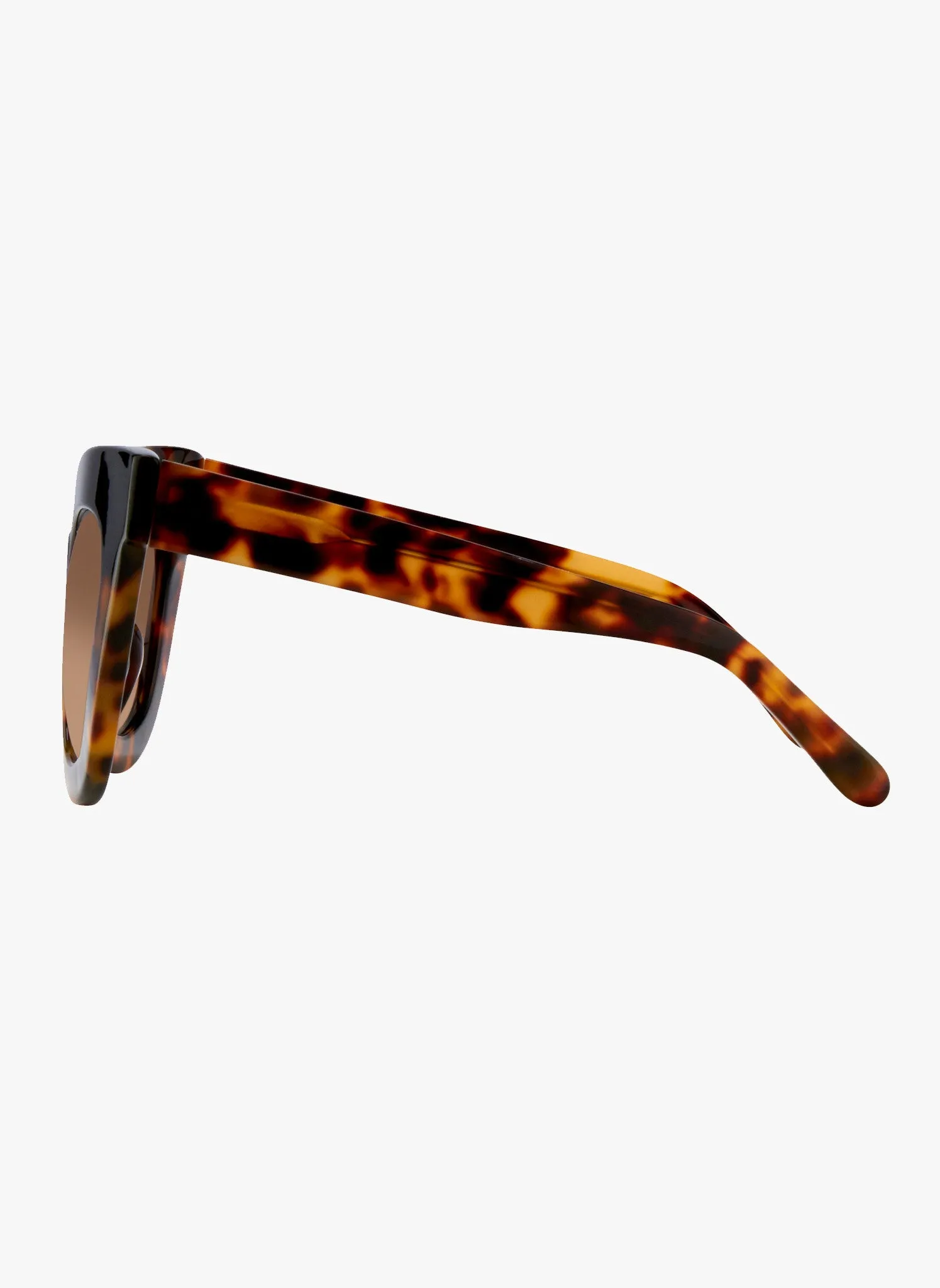 Linda Farrow X Erdem Amber T-Shell Sunglasses