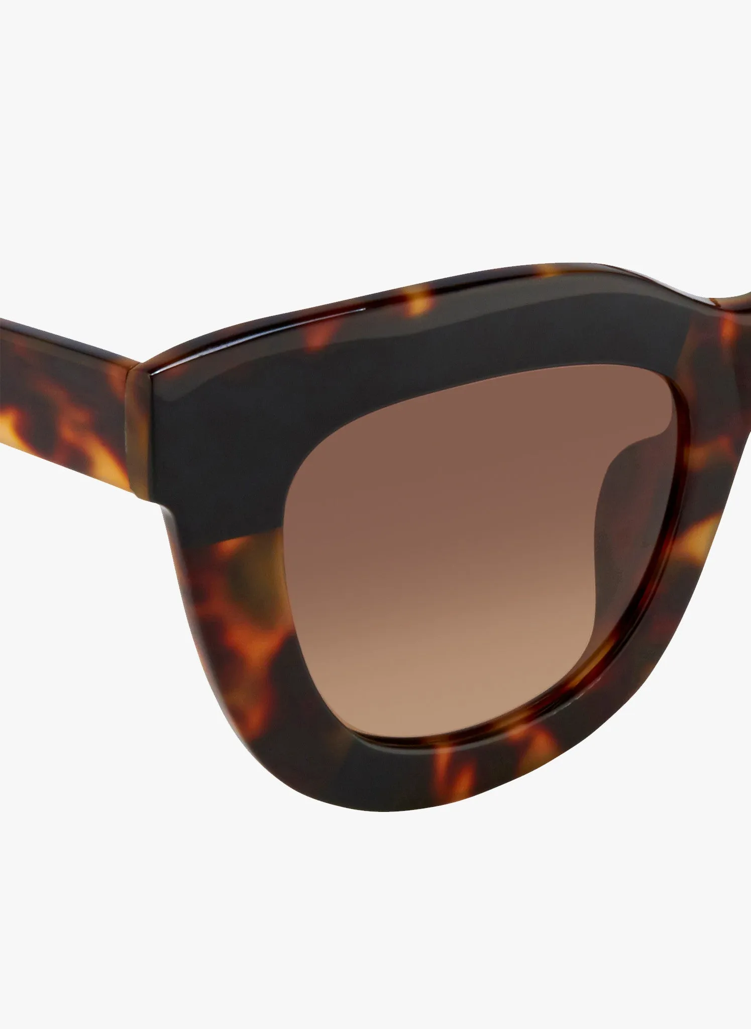 Linda Farrow X Erdem Amber T-Shell Sunglasses