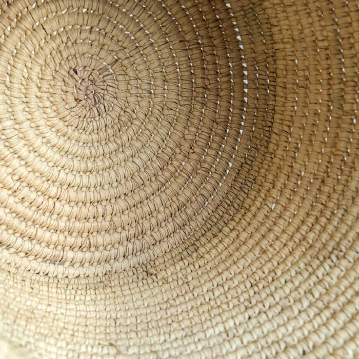 Mifuko Turkana Basket Natural Medium With Lid