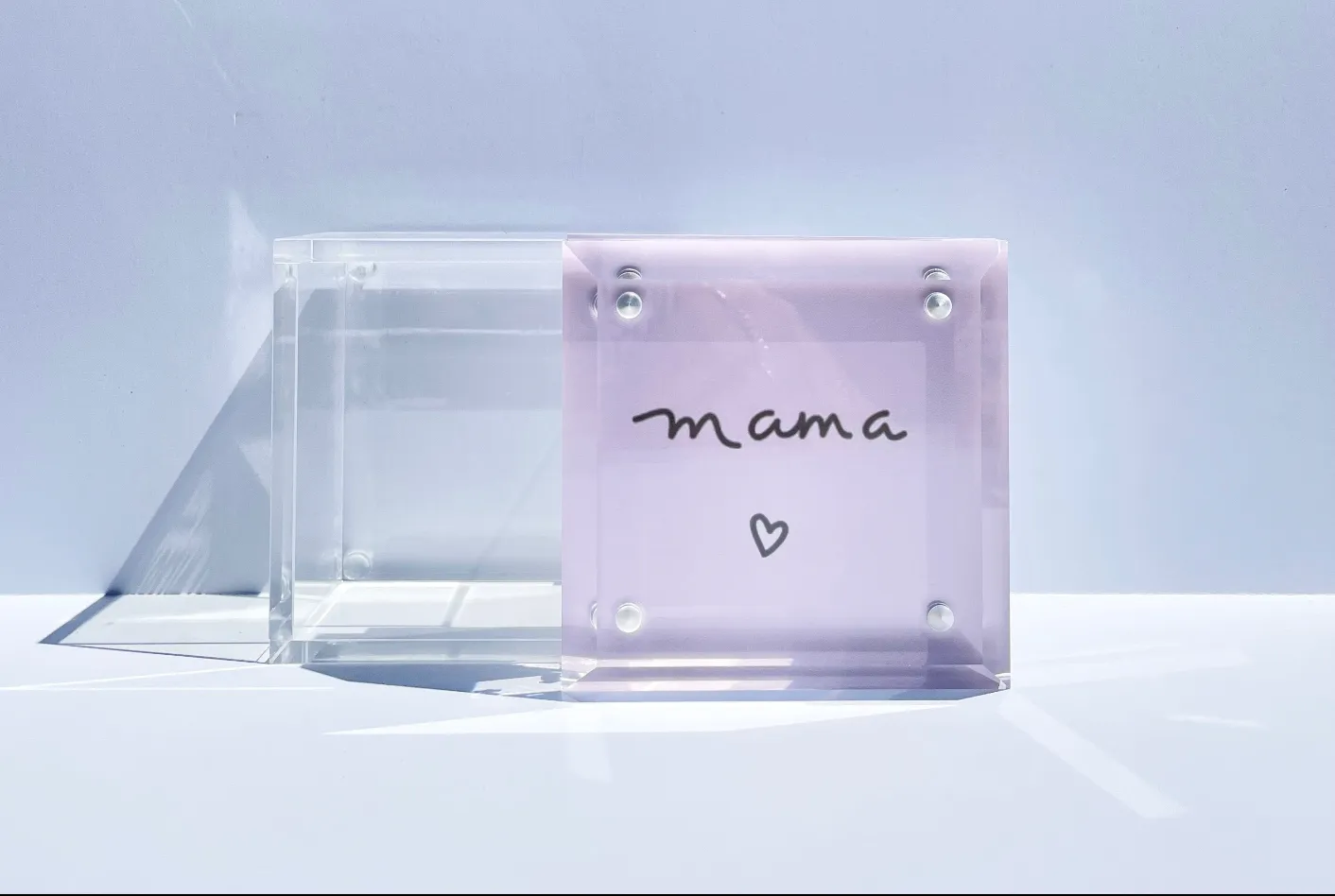 Mom... Lucite Box