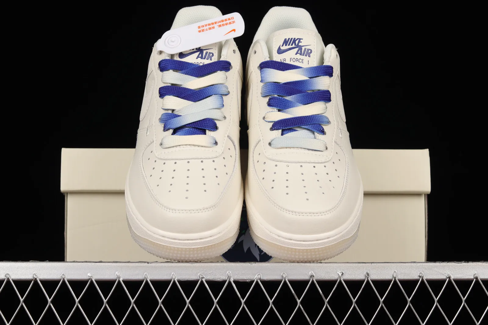 Nike Air Force 1 07 Low Rice White Dark Blue ML5801-501