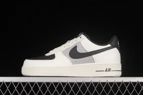 Nike Air Force 1 07 Low White Black Light Grey Shoes RS2696-112