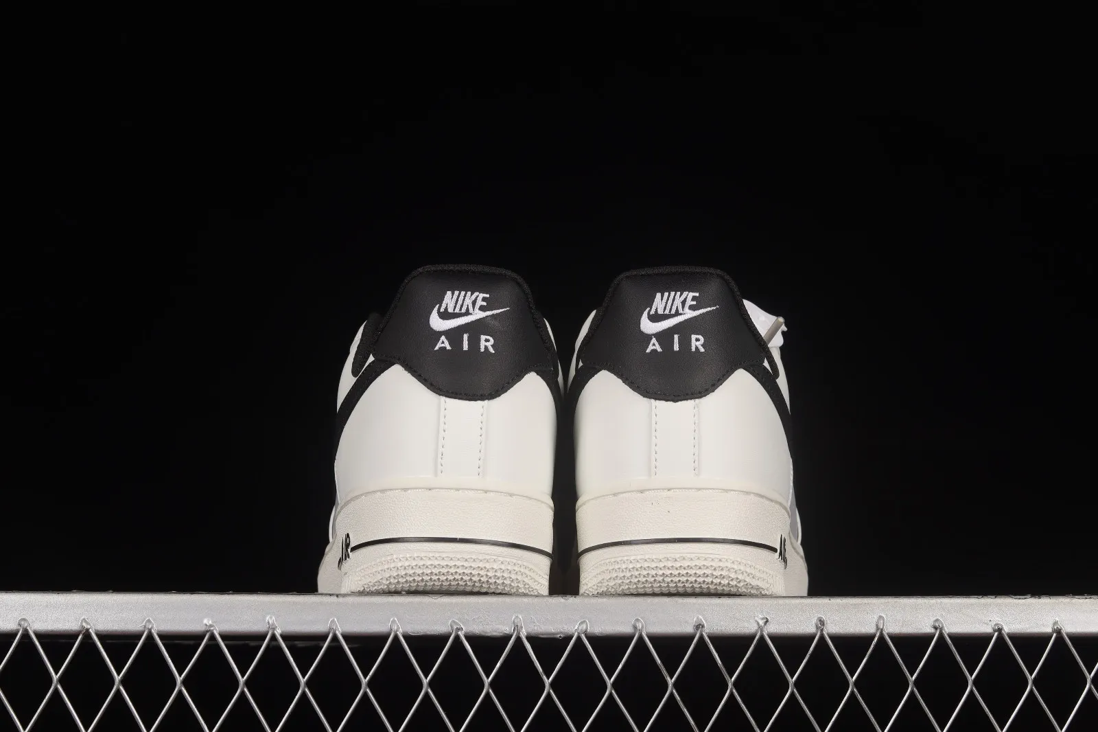 Nike Air Force 1 07 Low White Black Light Grey Shoes RS2696-112