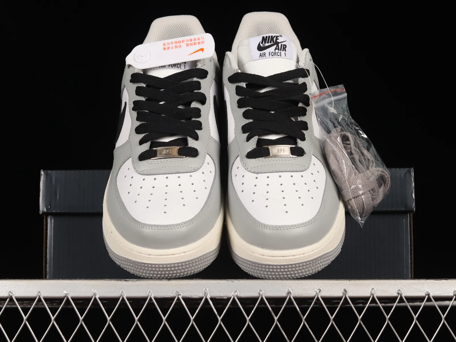 Nike Air Force 1 07 Low White Grey Black DD8959-701