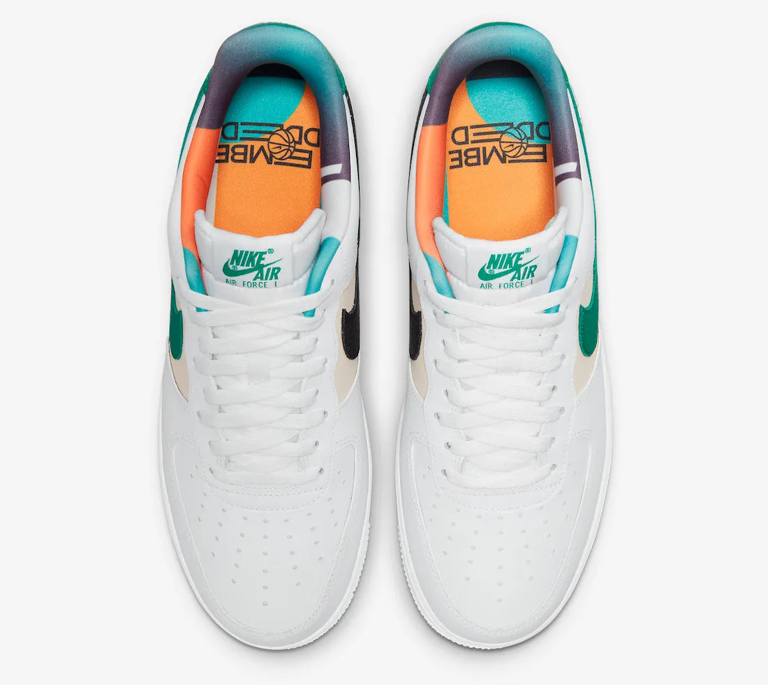 Nike Air Force 1 Low EMB White Malachite Pearl White DM0109-100