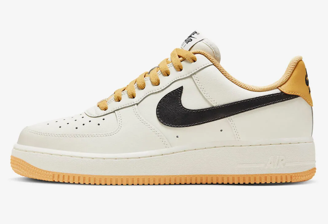 Nike Air Force 1 Low Sail Tan Black FD9063-101