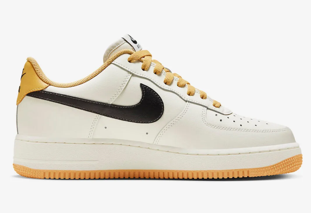 Nike Air Force 1 Low Sail Tan Black FD9063-101