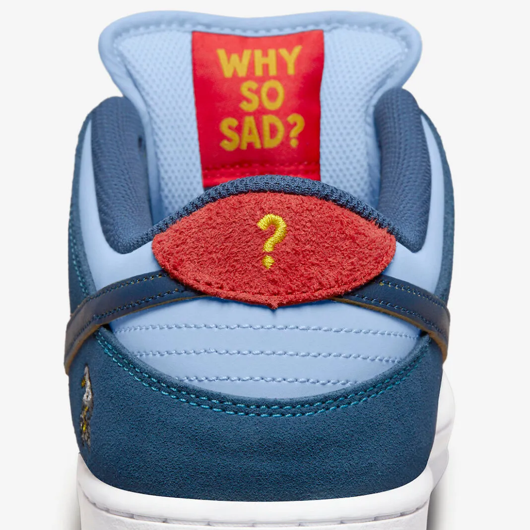 Nike SB Dunk Low Pro Why So Sad? Coastal Blue Light Current Blue DX5549-400