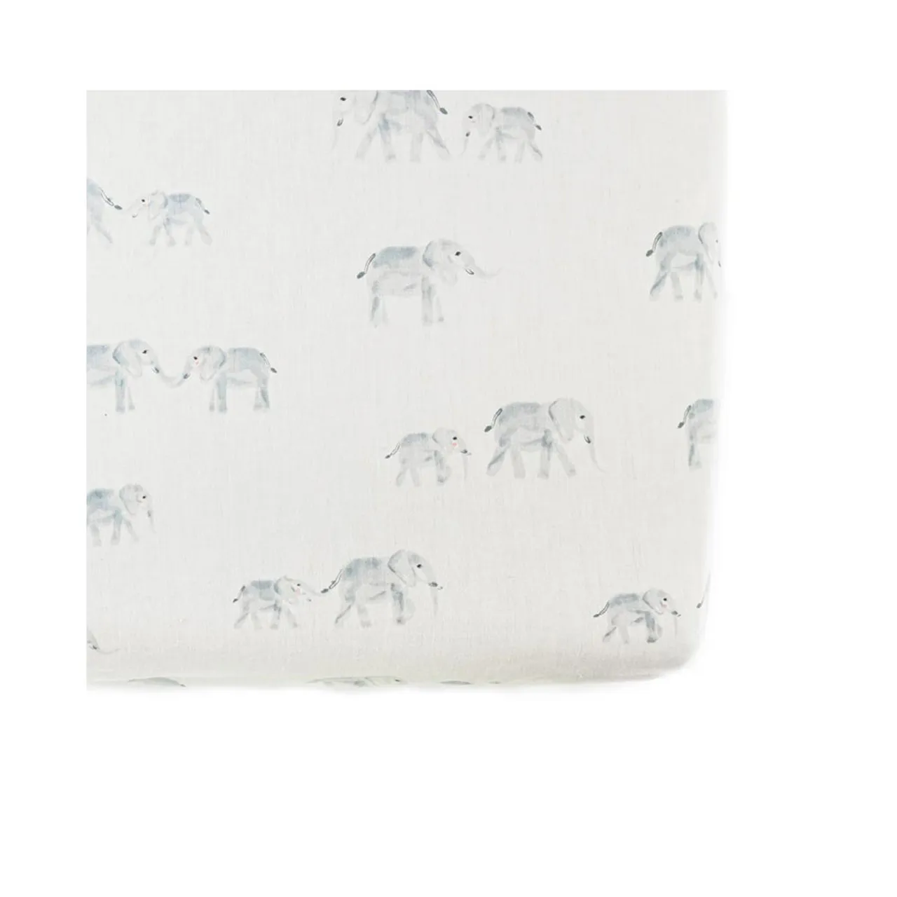 Pehr Crib Sheets Follow Me Elephant