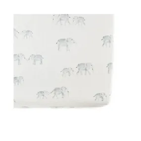 Pehr Crib Sheets Follow Me Elephant