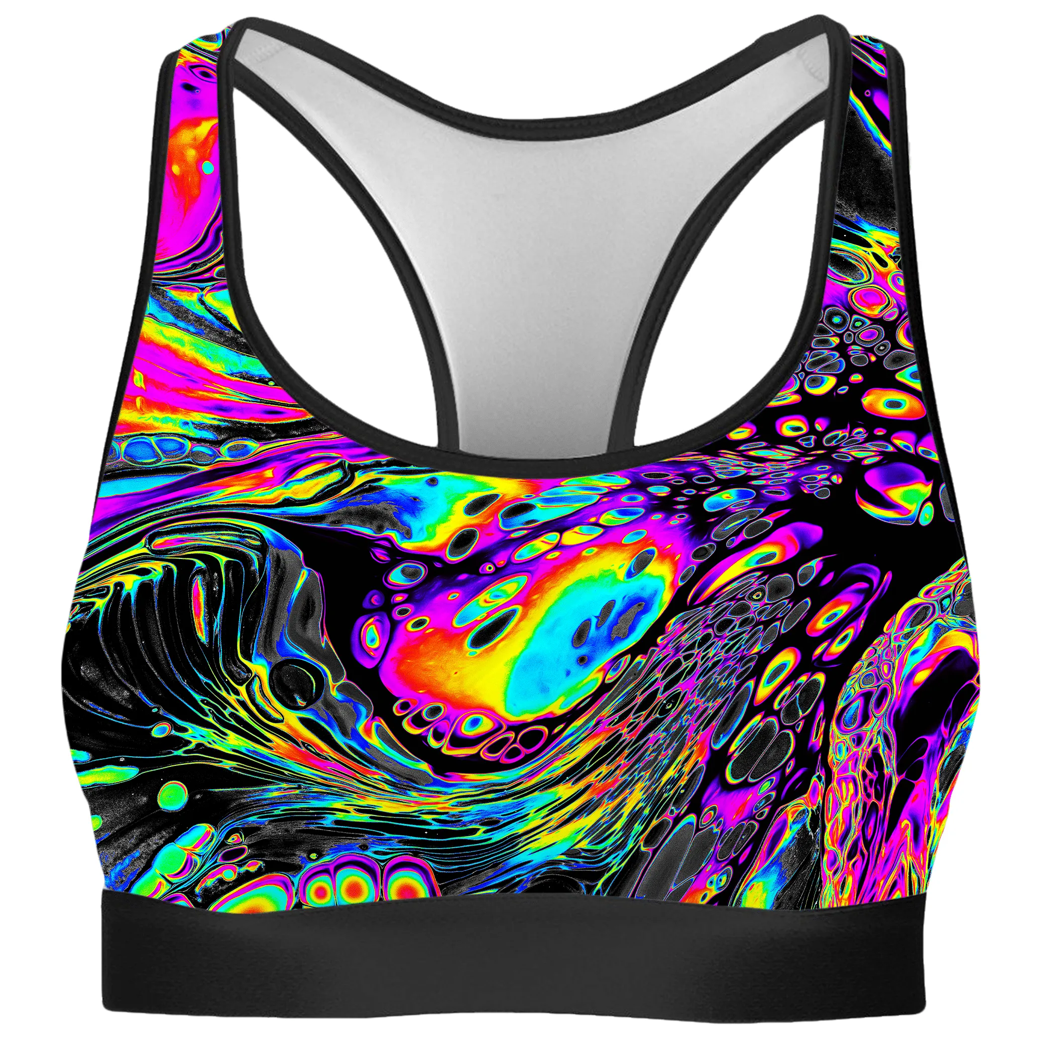 Rainbow Magma Rave Bra