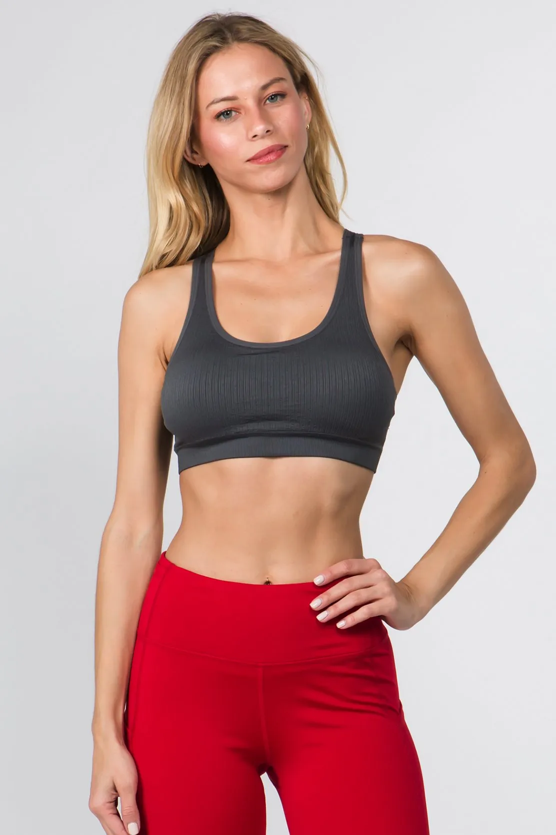 Revive Macrame Detail Sports Bra