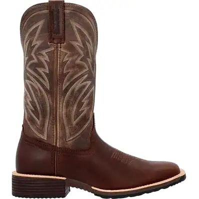 Rocky Men's Tall Oaks 12 ST Slip Resist Western Work Boot -Bone- RKW0405