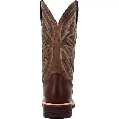 Rocky Men's Tall Oaks 12 ST Slip Resist Western Work Boot -Bone- RKW0405