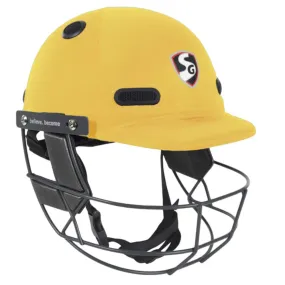 SG Ace Tech Cricket Helmet (Yellow)