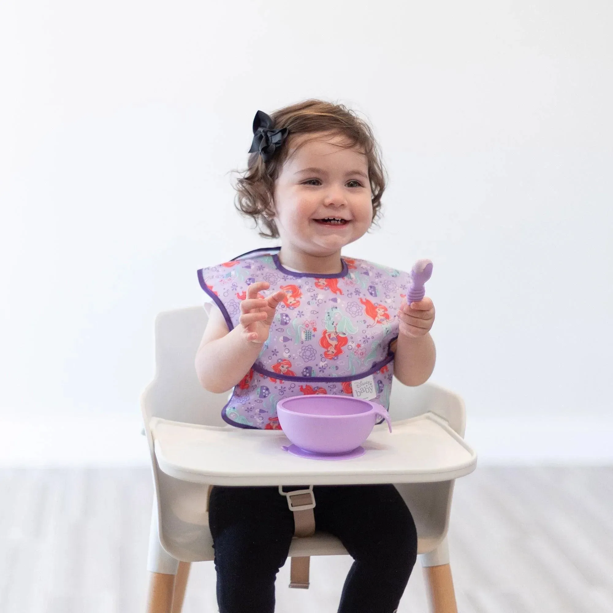 Silicone First Feeding Set: Lavender