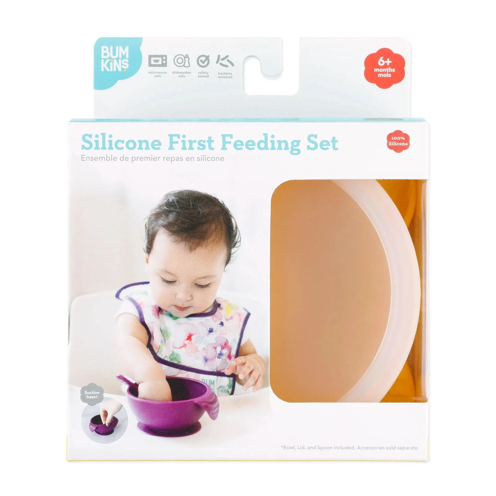 Silicone First Feeding Set: Pineapple