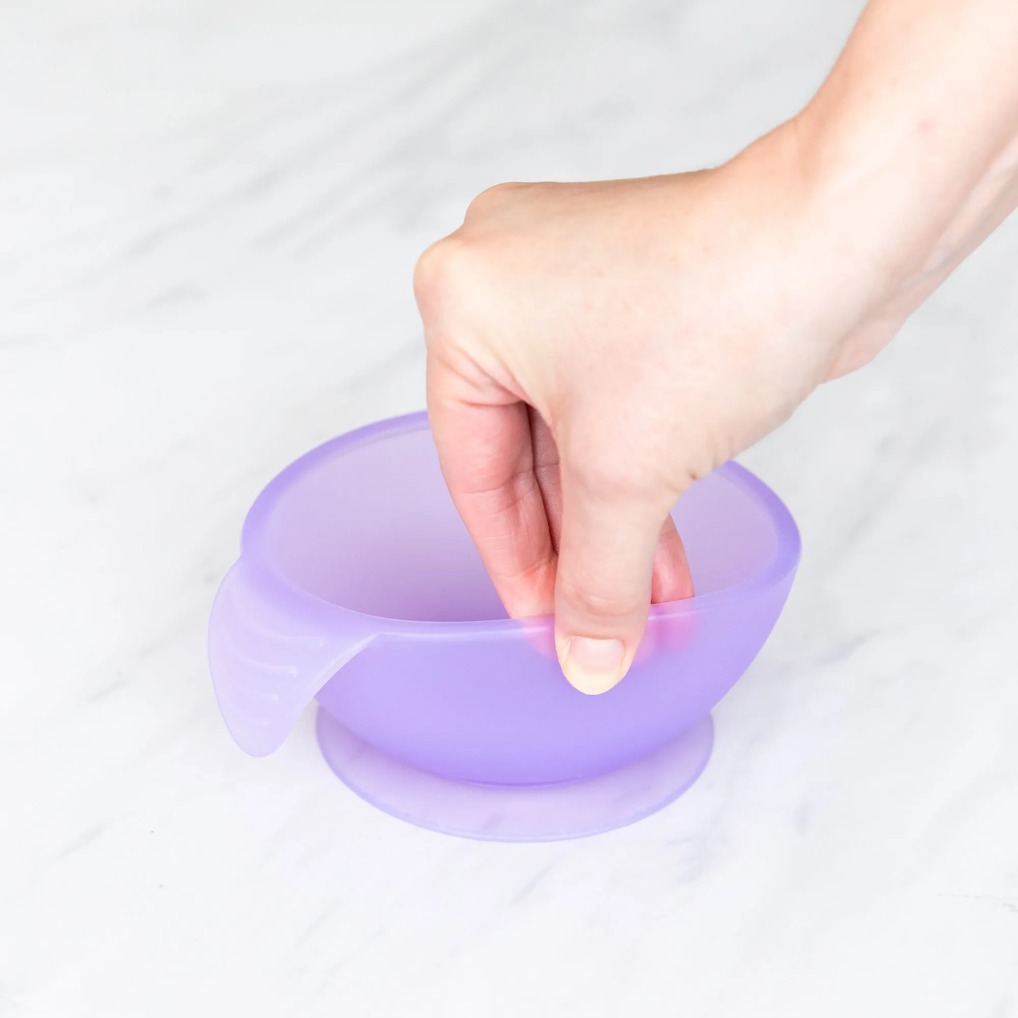 Silicone First Feeding Set: Purple Jelly