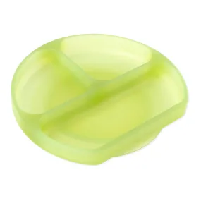 Silicone Grip Dish: Green Jelly