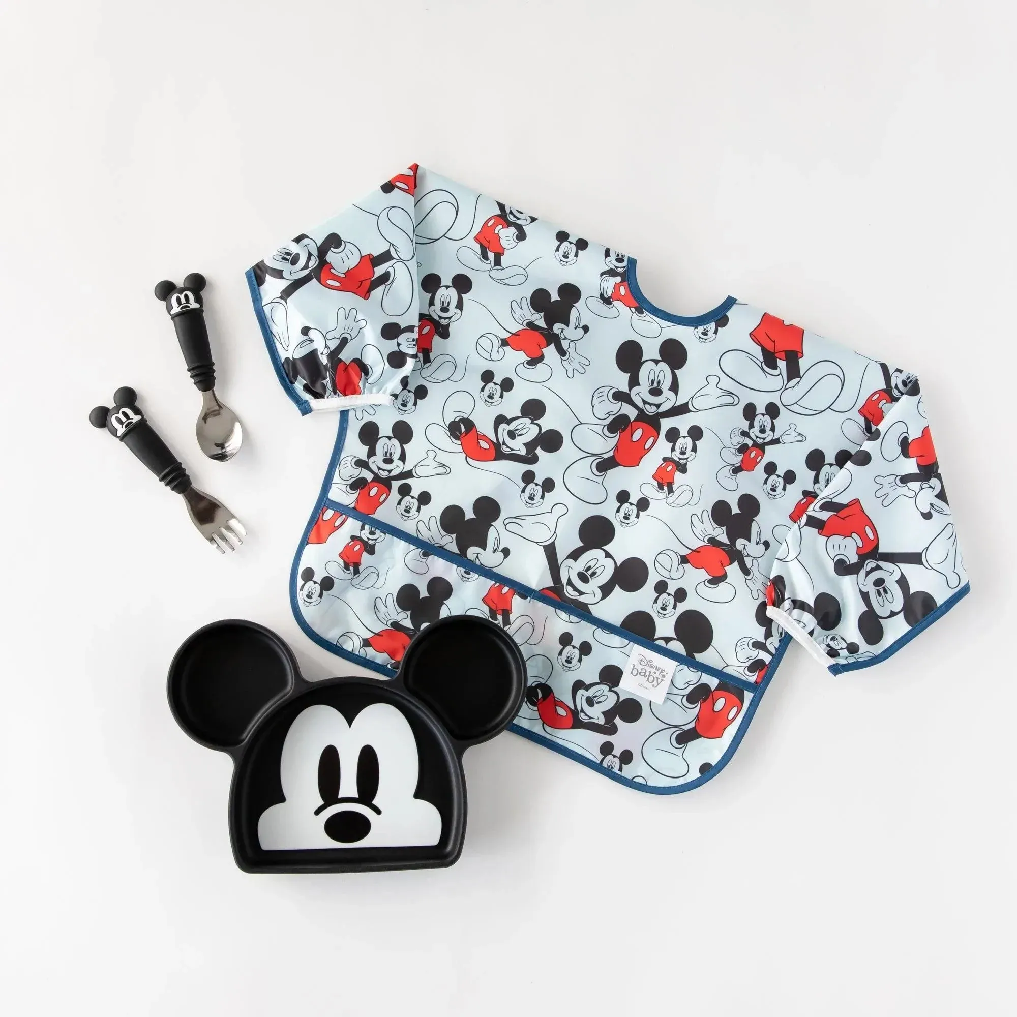 Silicone Grip Dish: Mickey Mouse