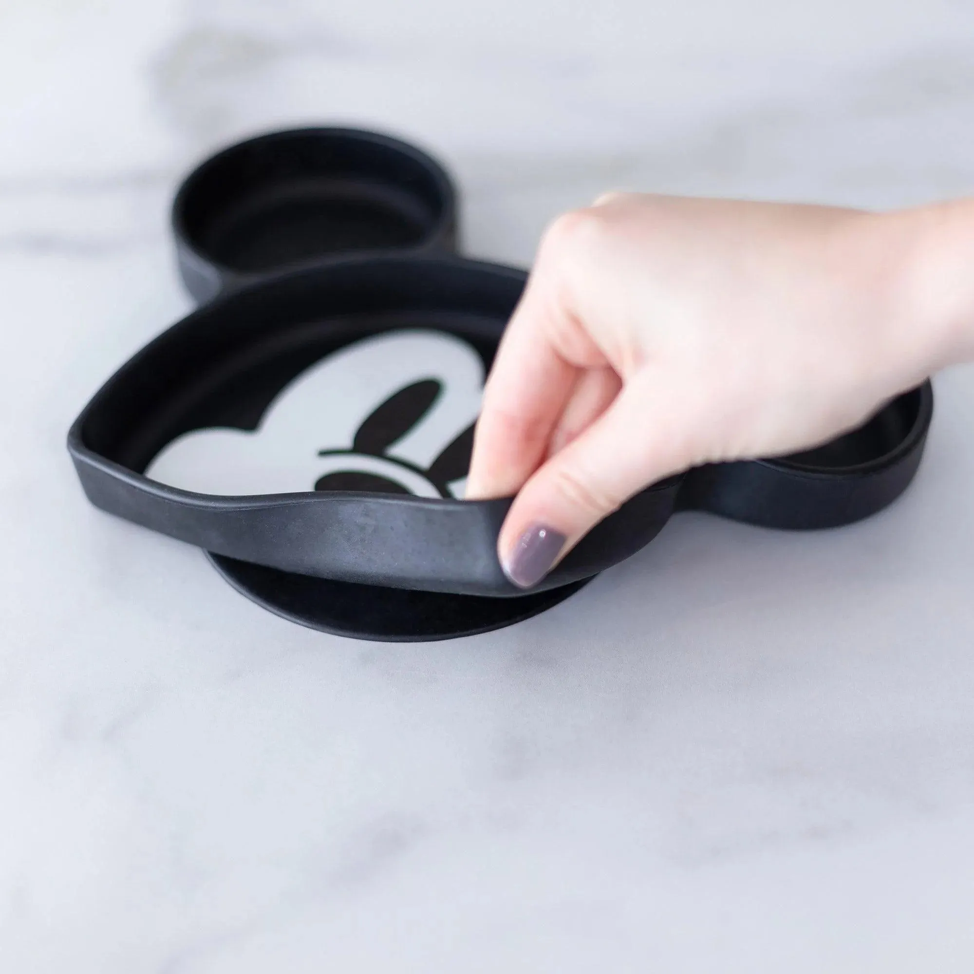 Silicone Grip Dish: Mickey Mouse