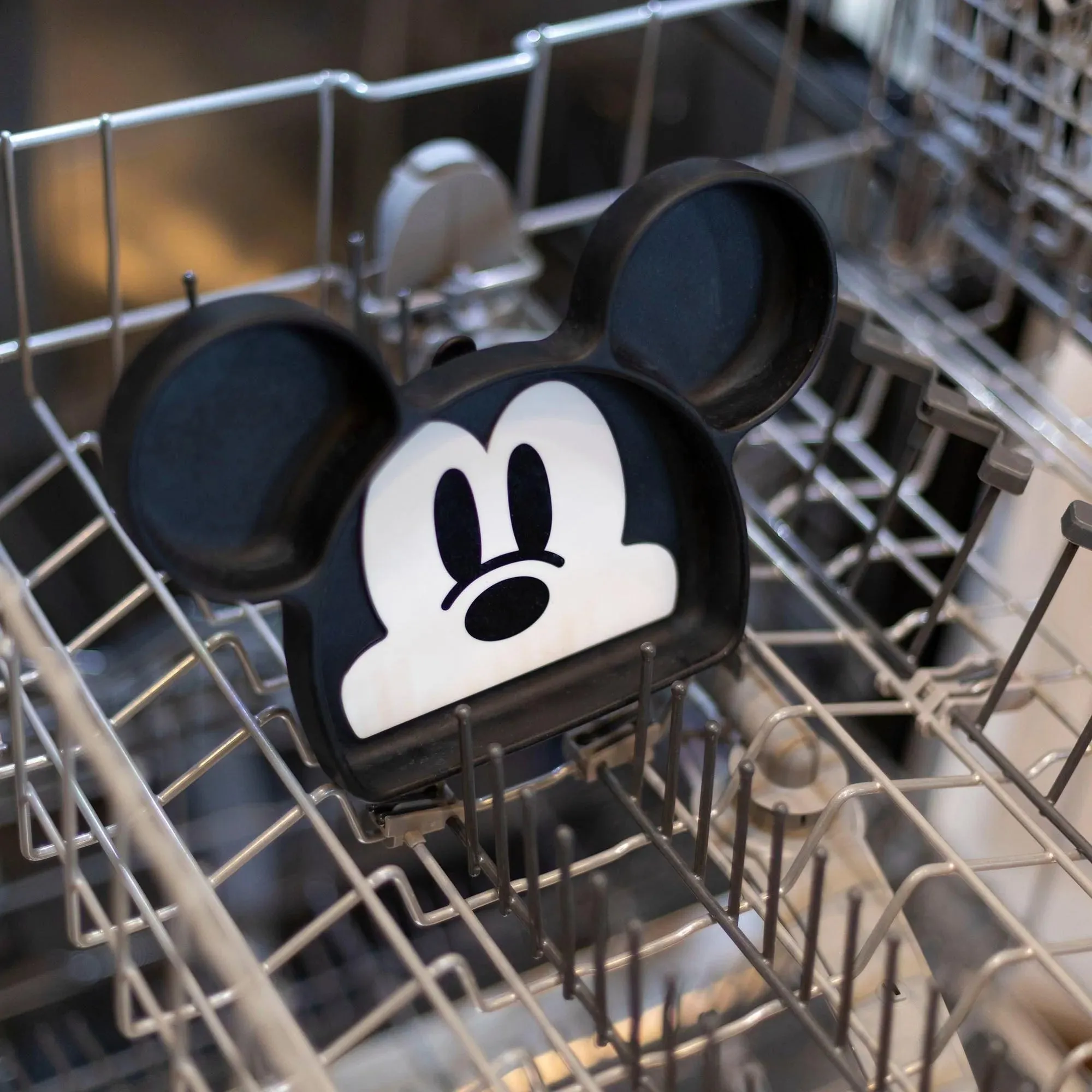 Silicone Grip Dish: Mickey Mouse