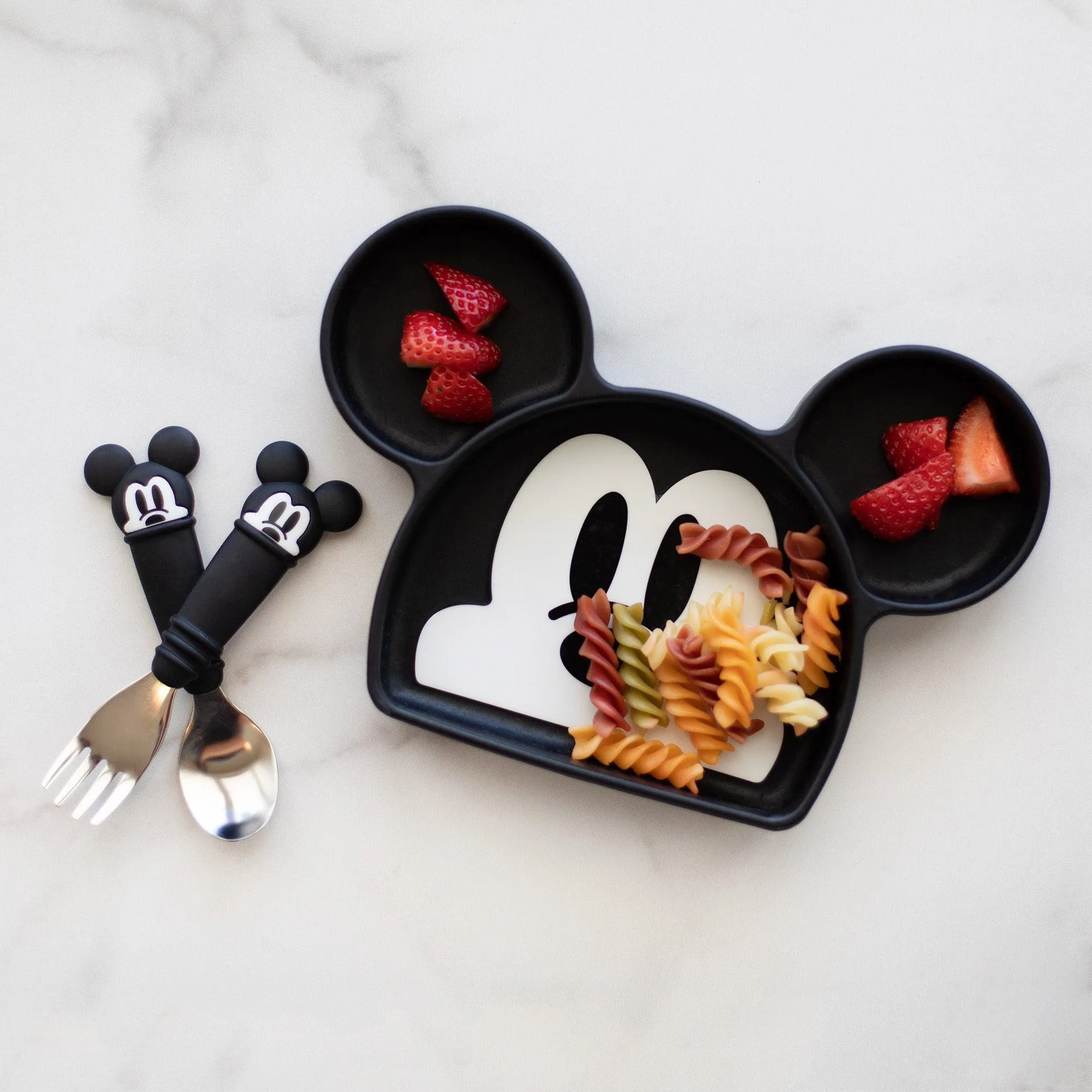 Silicone Grip Dish: Mickey Mouse