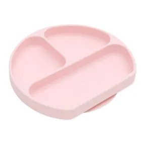 Silicone Grip Dish: Pink