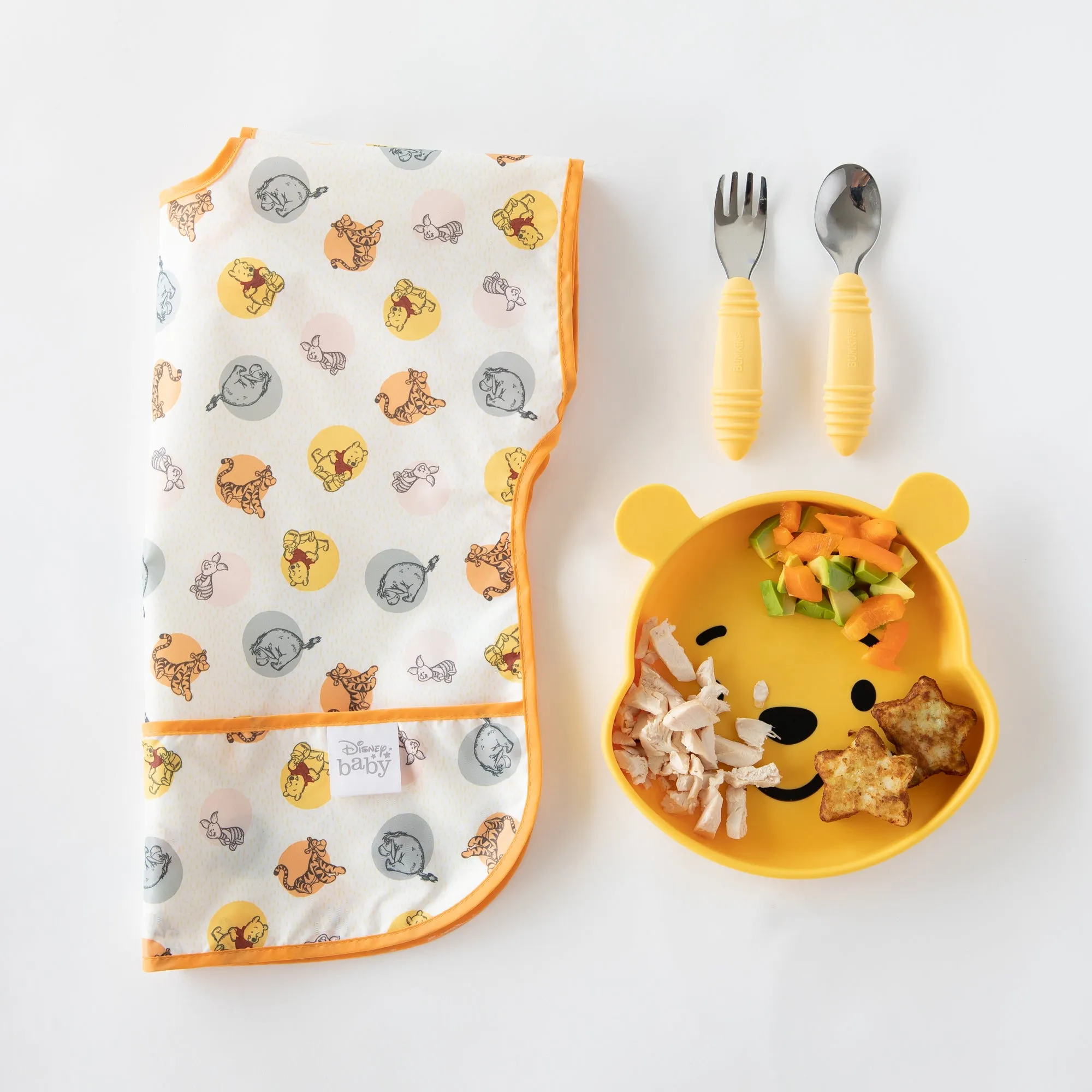 Silicone Grip Dish: Winnie The Pooh