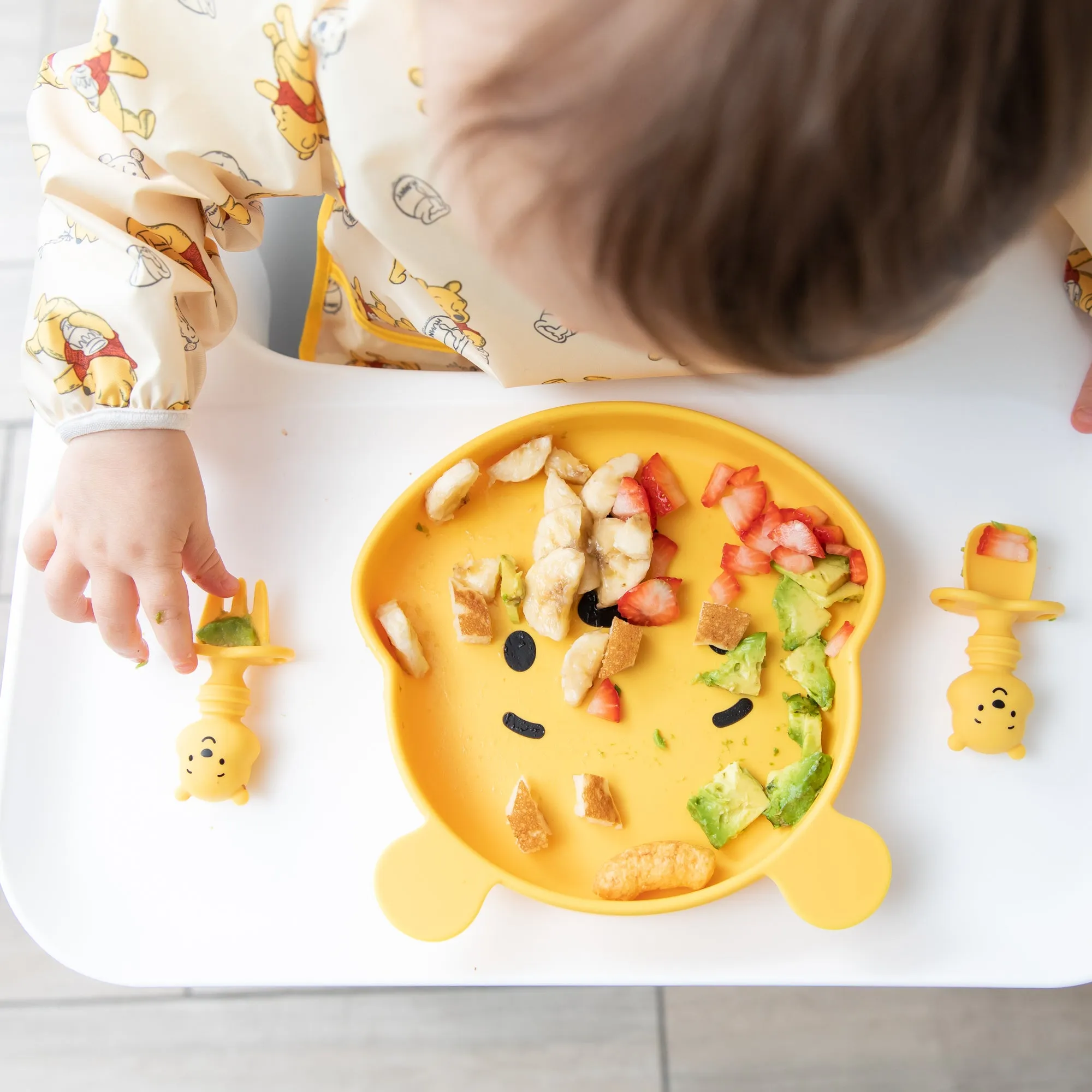 Silicone Grip Dish: Winnie The Pooh