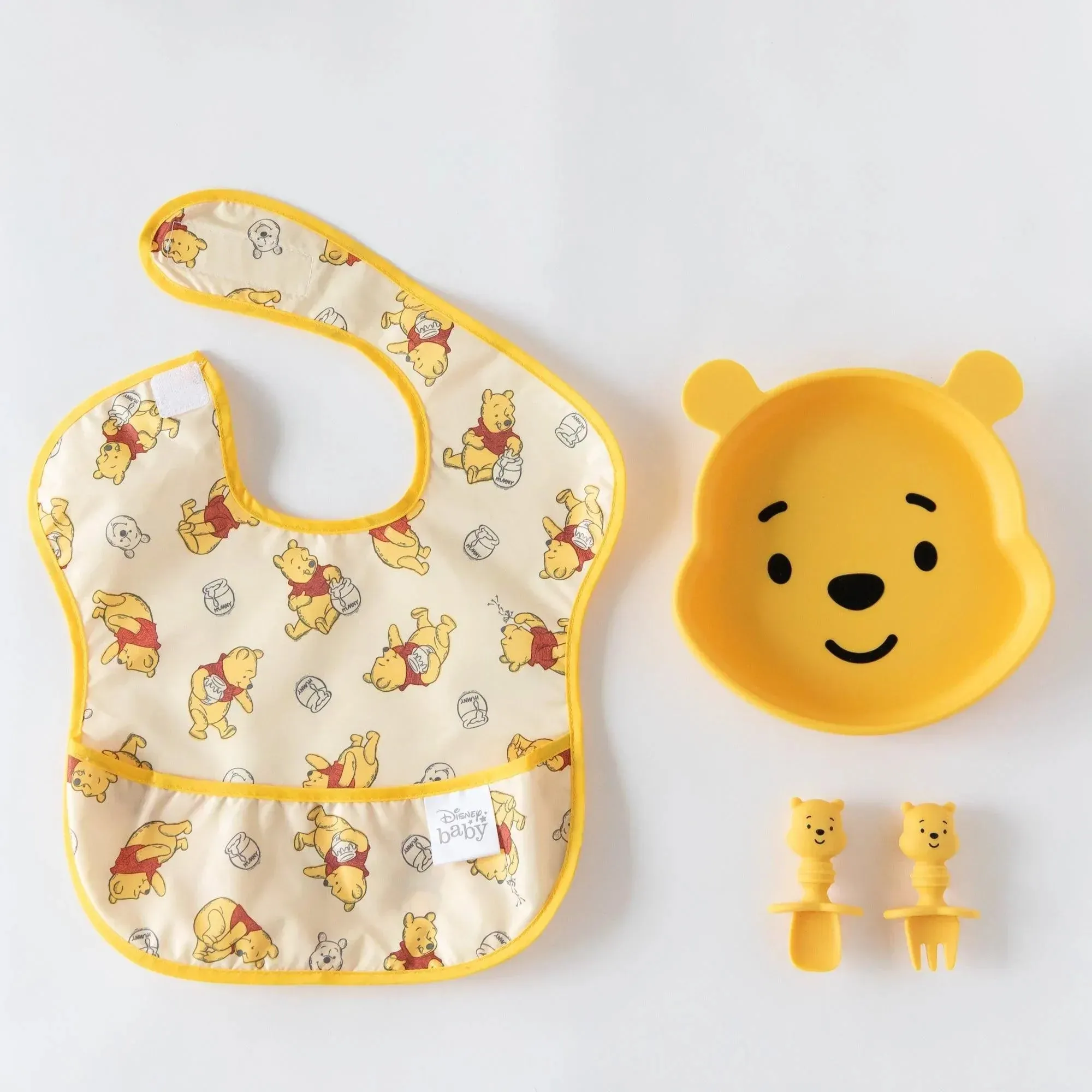 Silicone Grip Dish: Winnie The Pooh