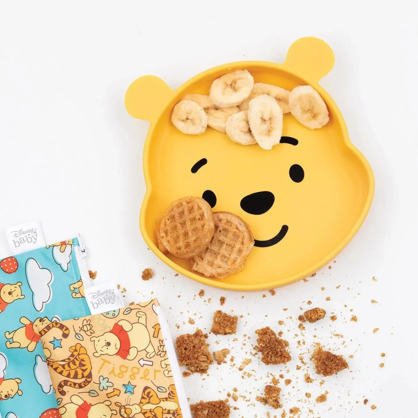 Silicone Grip Dish: Winnie The Pooh