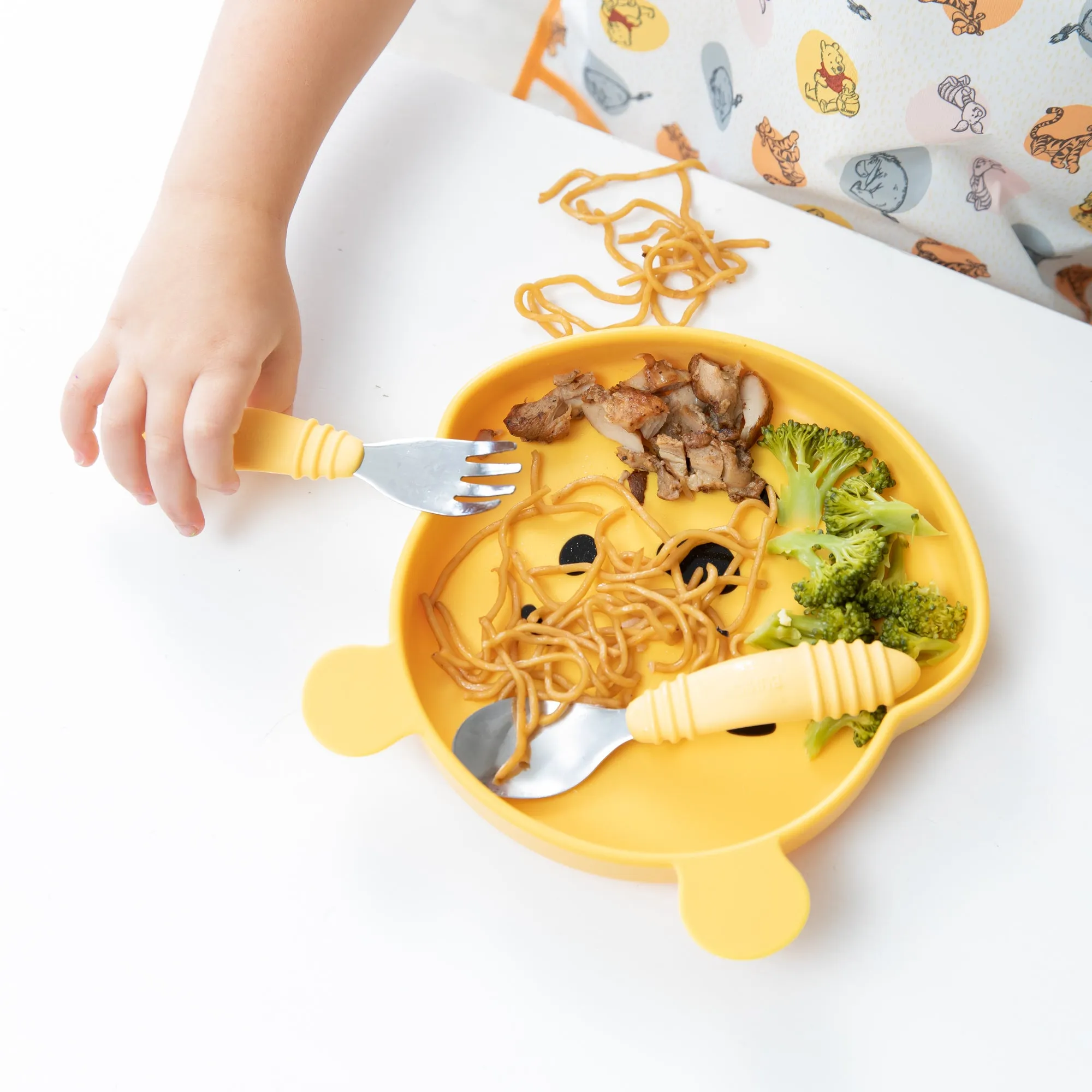 Silicone Grip Dish: Winnie The Pooh