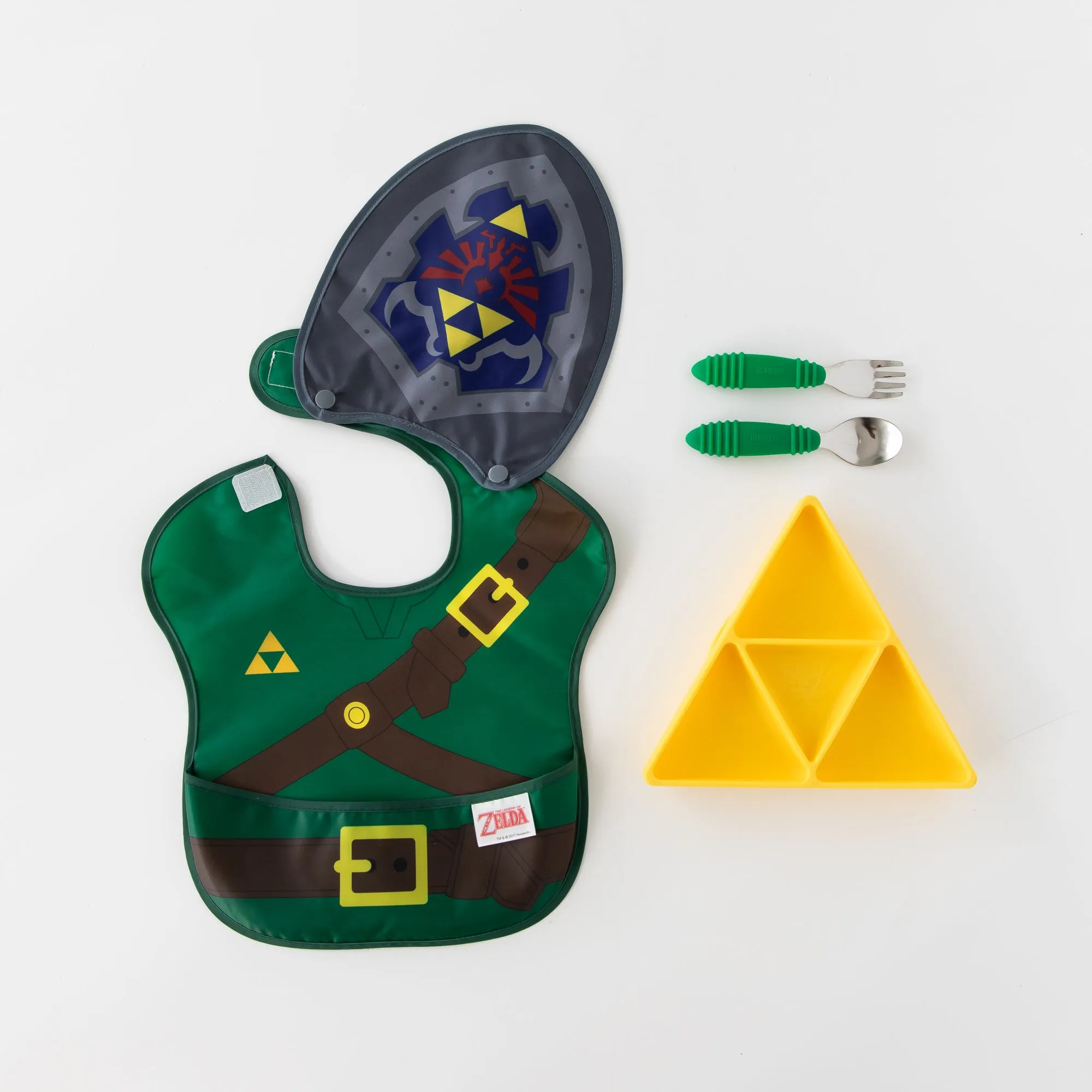 Silicone Grip Dish: Zelda Triforce