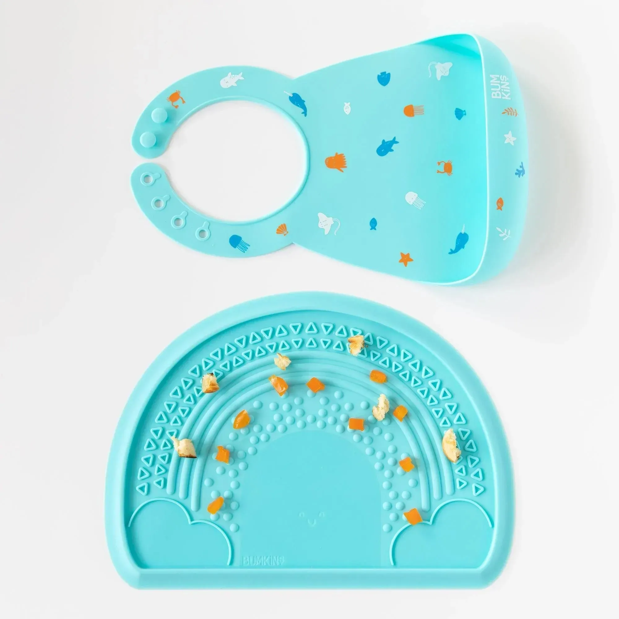 Silicone Sensory Placemat: Blue