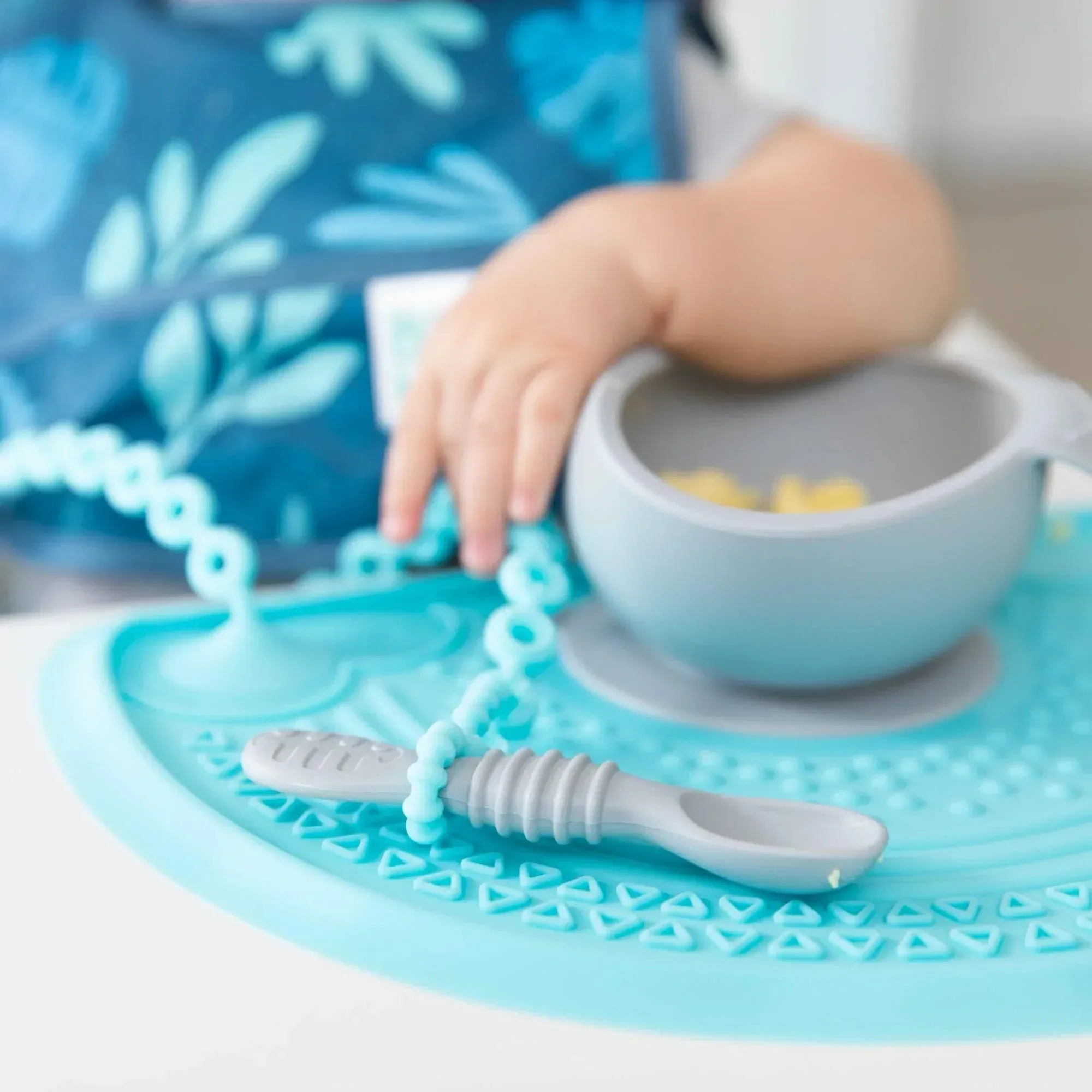 Silicone Sensory Placemat: Blue