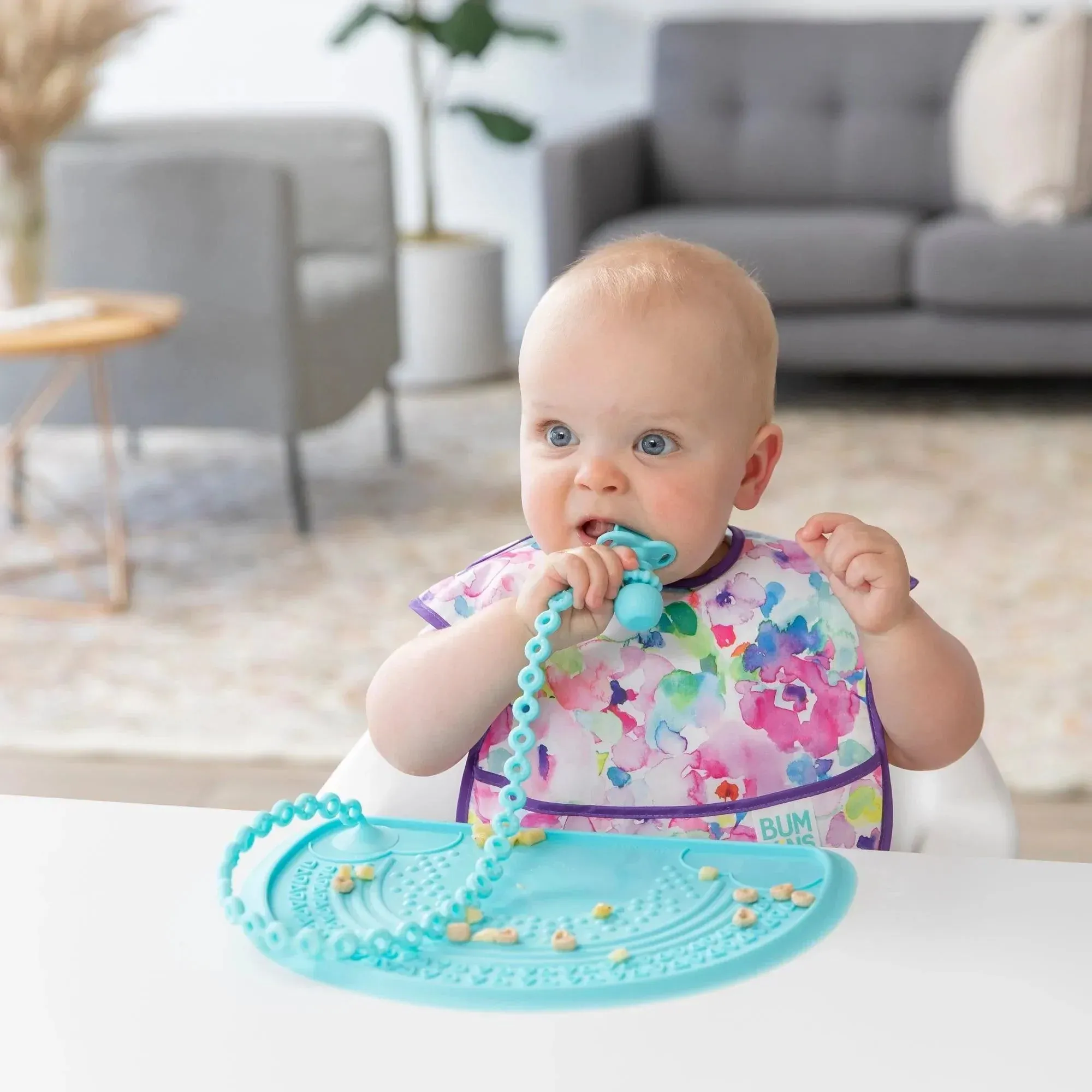 Silicone Sensory Placemat: Blue